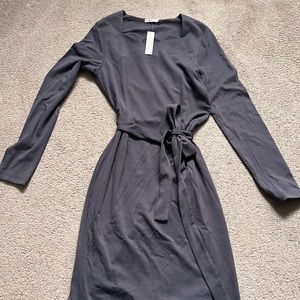 Mikarose grey dress size medium new with tags